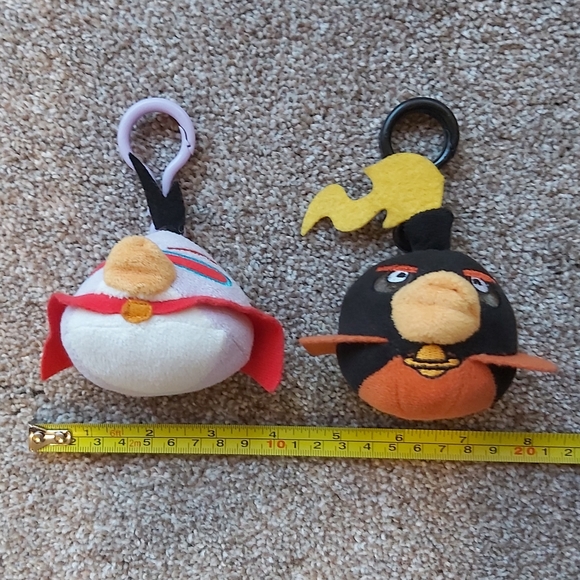 Angry Bird Space Plush Character Backpack Clips - Picture 5 of 6